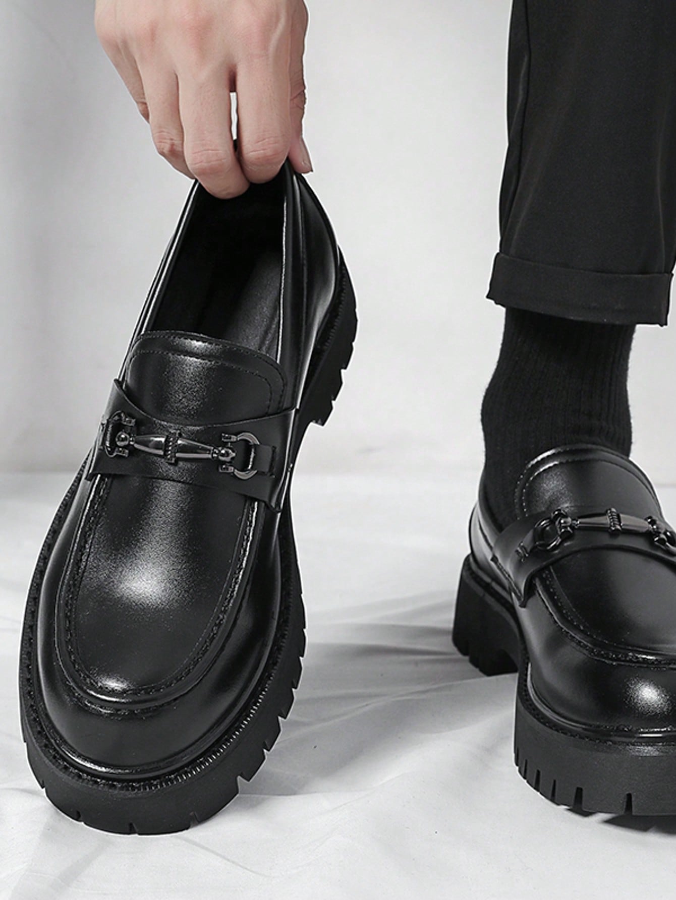 Mocassini da uomo in stile bri - Formal Men Daily Wear Footwear recensione e prezzo