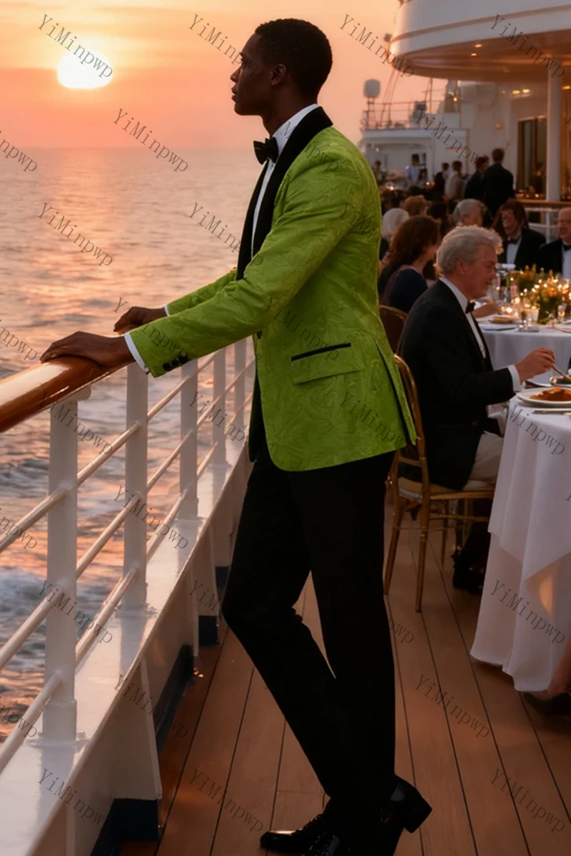 YiMinpwp Abito da uomo jacquar - Men Formal Wear Modern recensione e prezzo