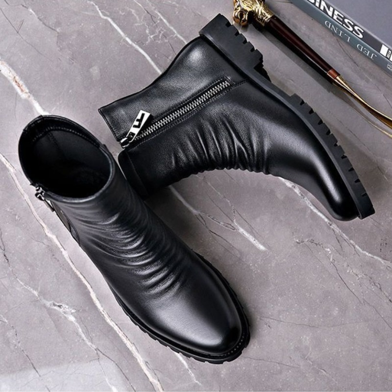 Stivali alti da uomo di alta q - Men Formal Wear With Boots recensione e prezzo