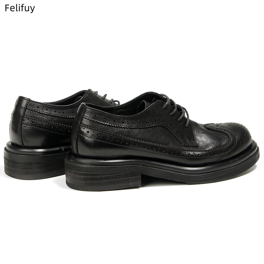 Scarpe Derby nere vintage in p - Men Formal Wear All Black recensione e prezzo