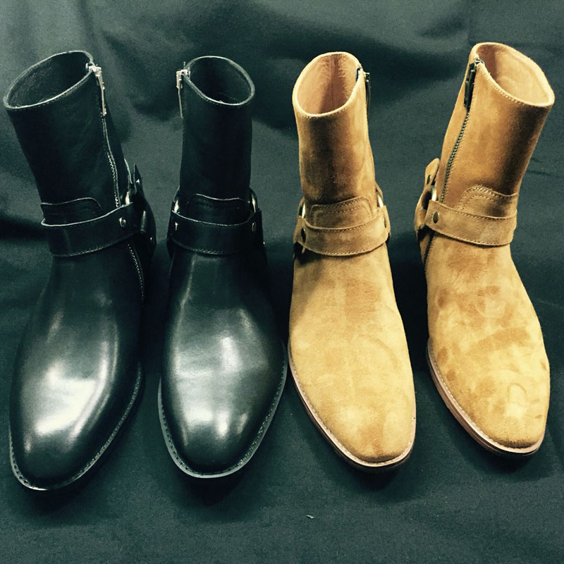 Stivali da uomo in vera pelle  - Men Formal Wear With Boots recensione e prezzo